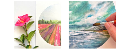 Sneak Peak - new circle art series