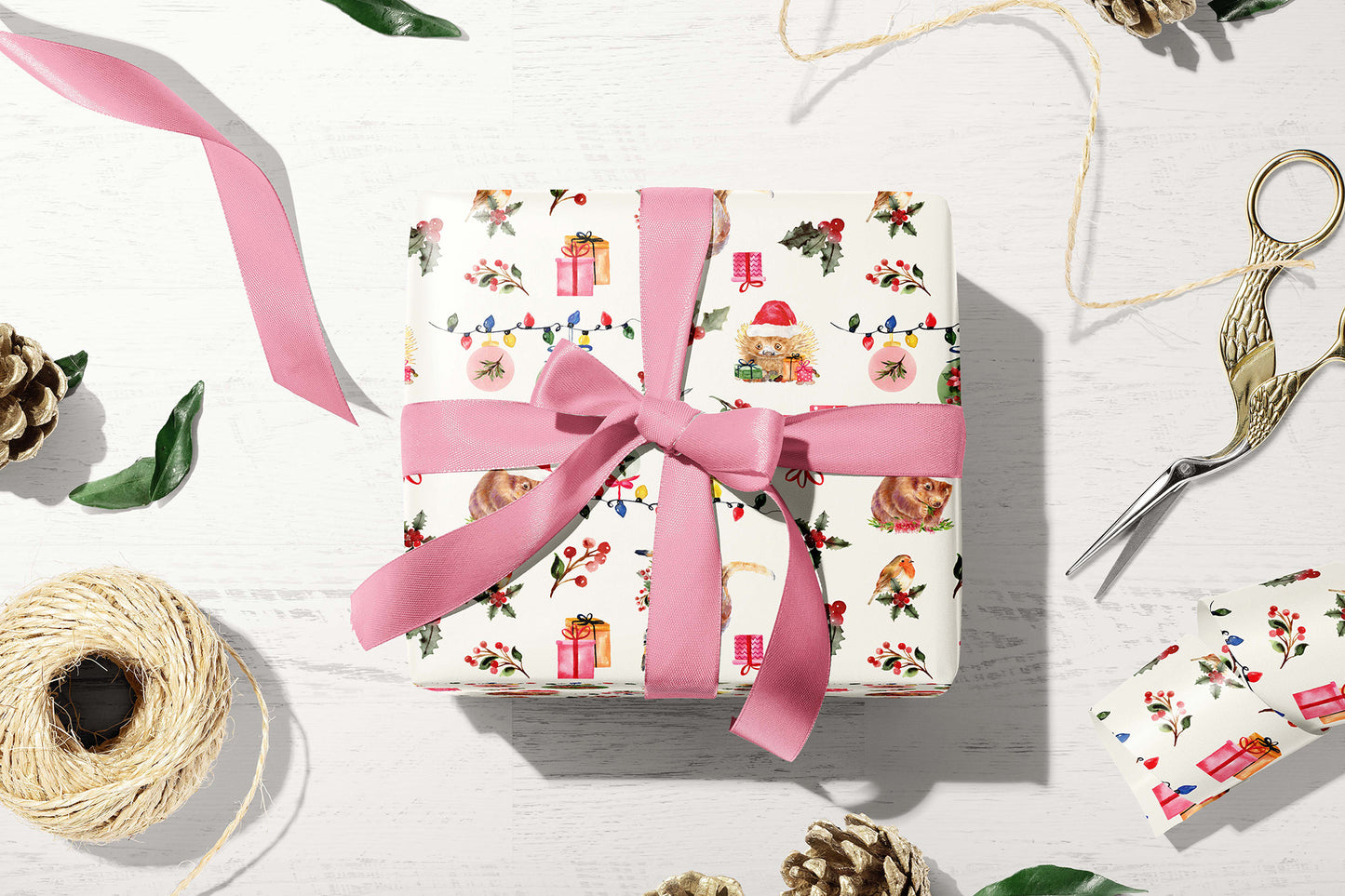 Aussie Christmas Wrapping Paper Set of 3