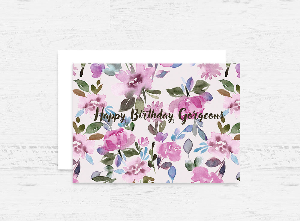 Happy Birthday Gorgeous Card