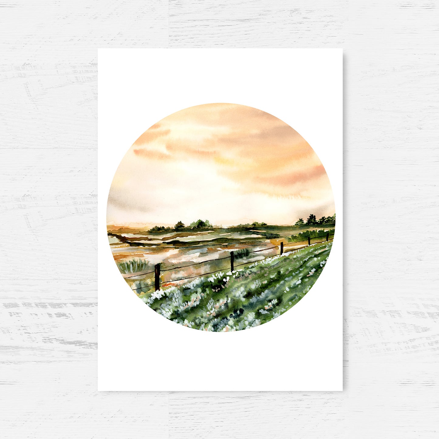 Boundary at Dusk Archival Print Wholesale (AP-BDD)