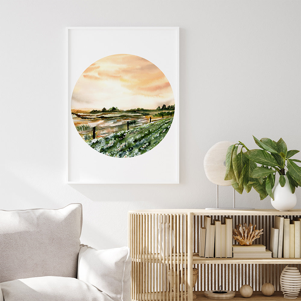 Boundary at Dusk Archival Print Wholesale (AP-BDD)