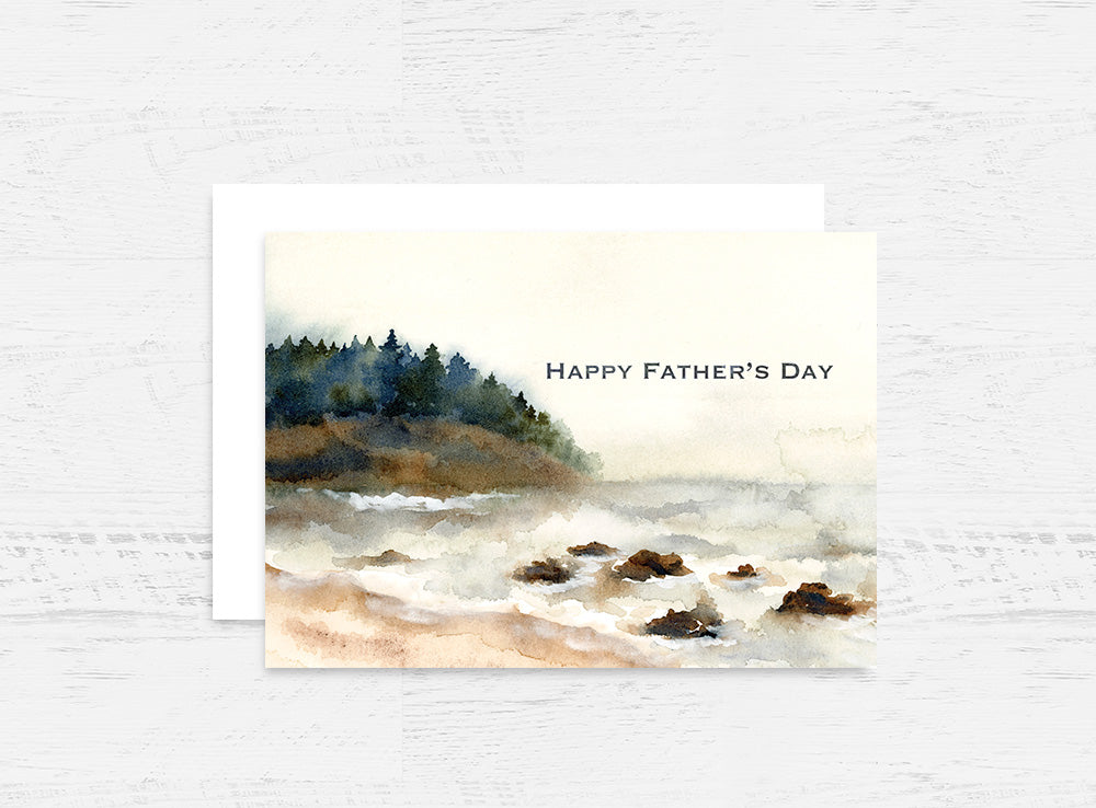Seascape Father's Day Card