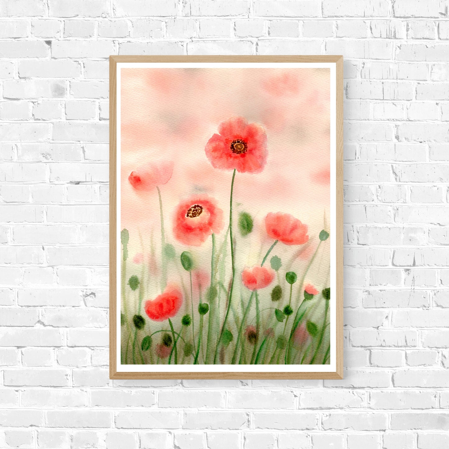 Poppy Fields Archival Print Wholesale (AP-DPF)