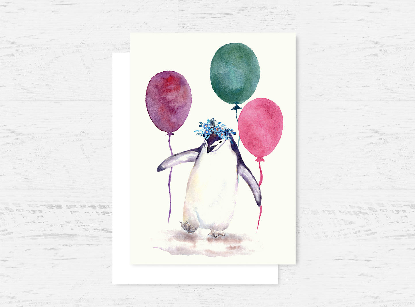 Penguin Birthday Card Wholesale (GC-SWFB)
