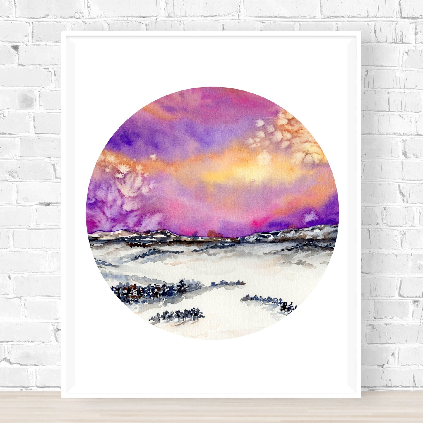 Escape to the Snow Archival Print Wholesale (AP-ETTS)