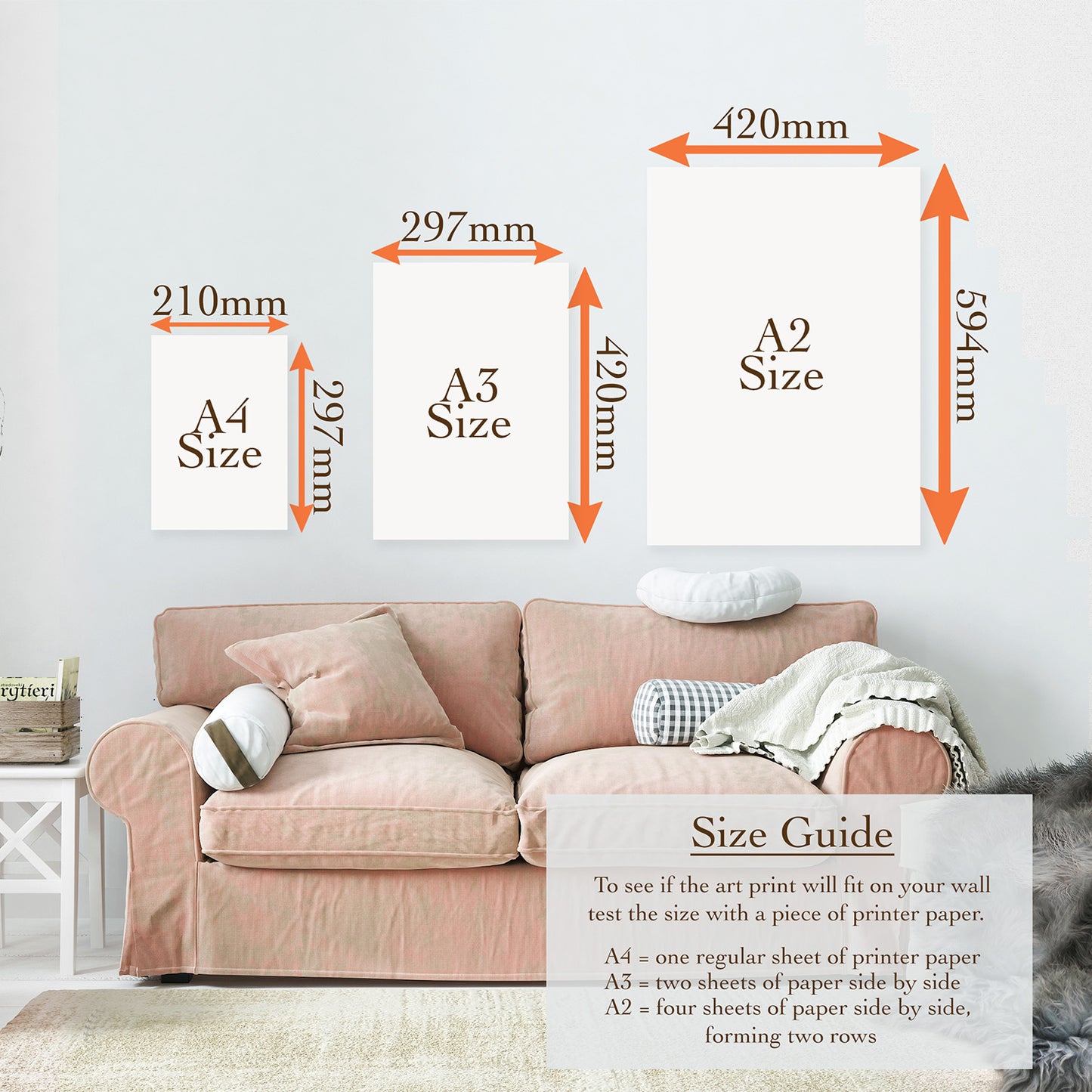 Circling Koi Fish Art Print