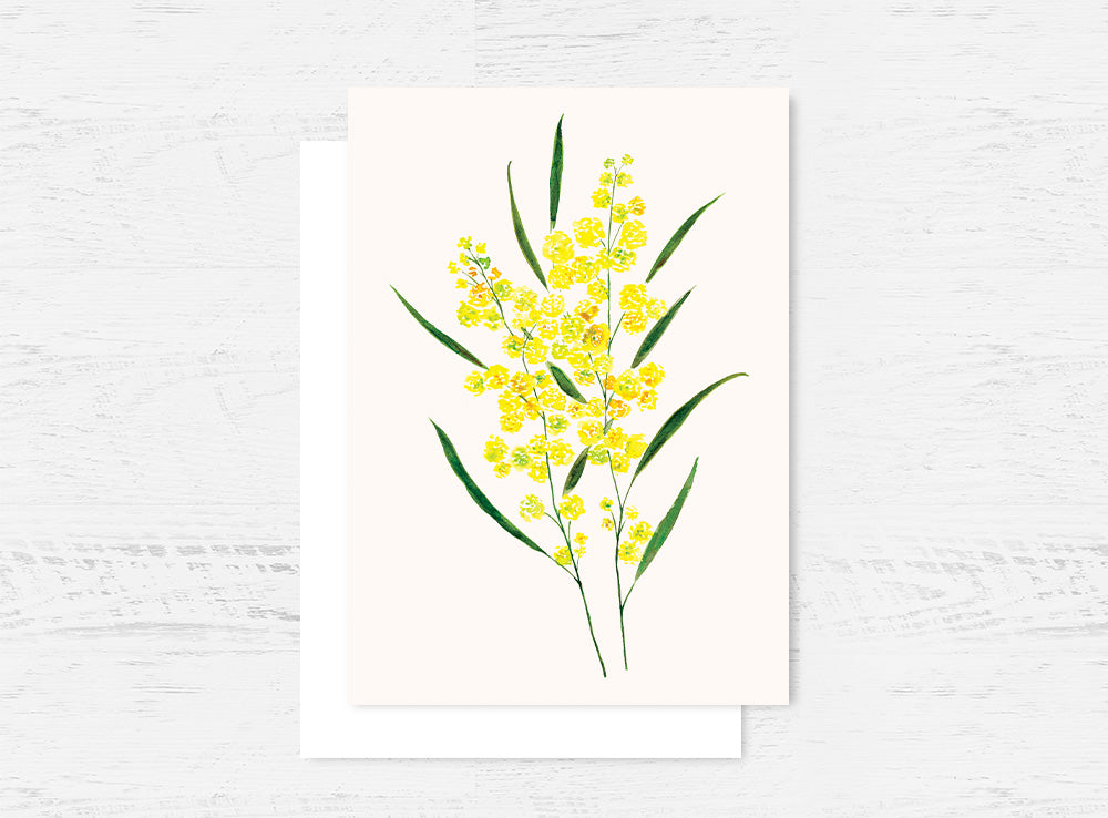Golden Wattle Card
