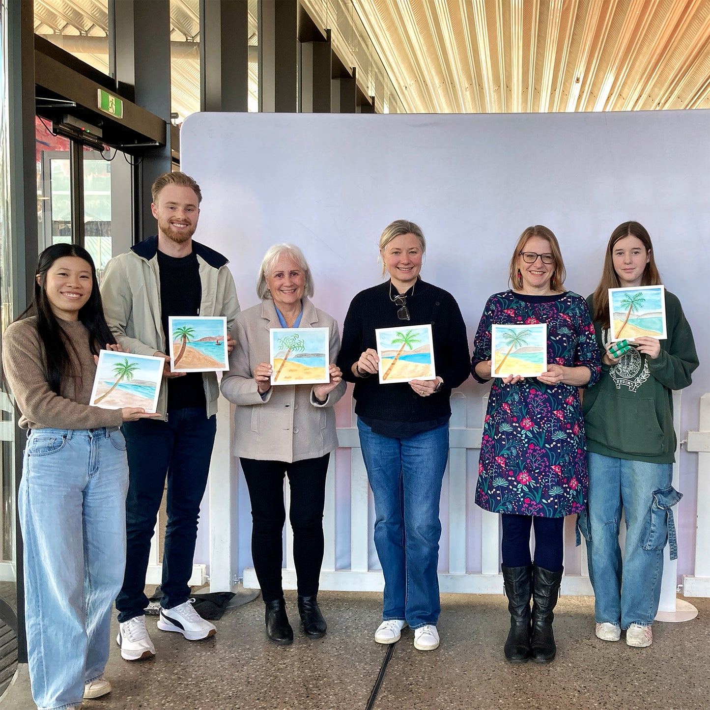 Tropical Escape - A Beginner’s 90 minutes Watercolour Class