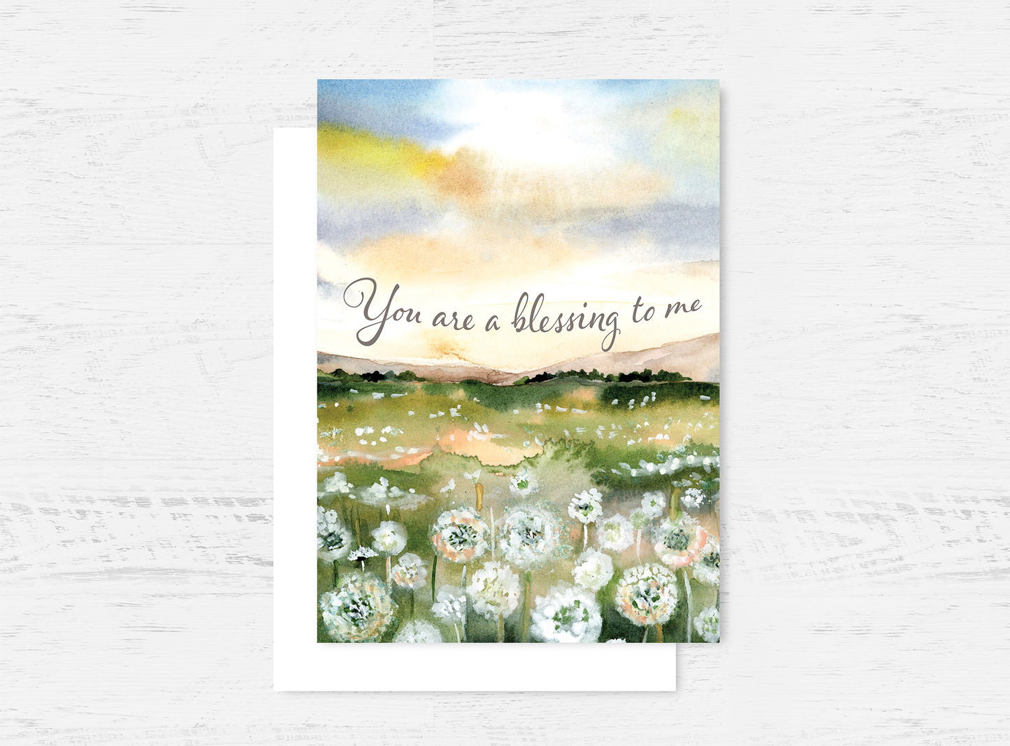 “You are a blessing to me” Encourage Card Wholesale (GC-YAB)