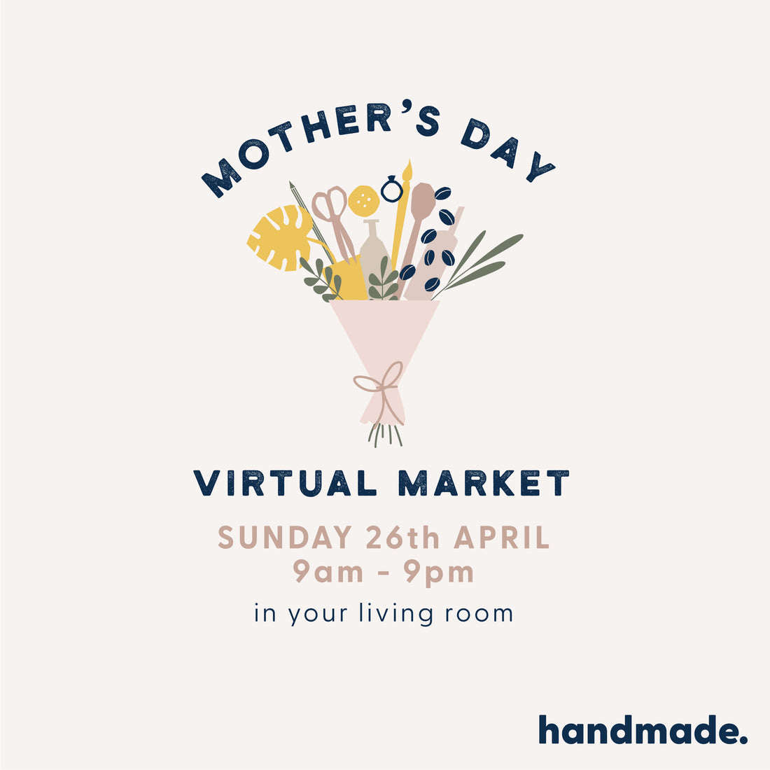 Handmade Virtual Market this Sunday!