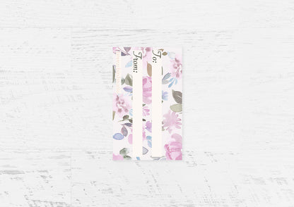 Adele Floral Gift Tag Wholesale (GT-AF)