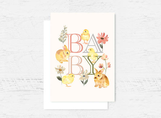 New Baby Greeting Card Wholesale (GC-NBC)