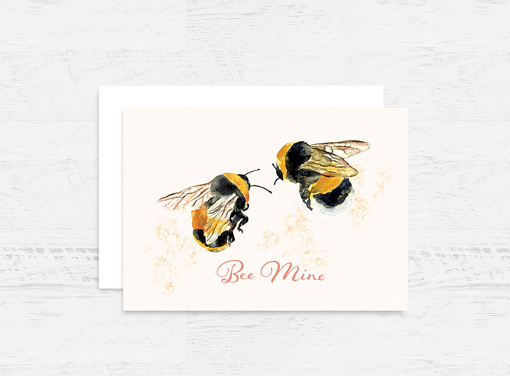 Bee Mine Valentine's Day Card