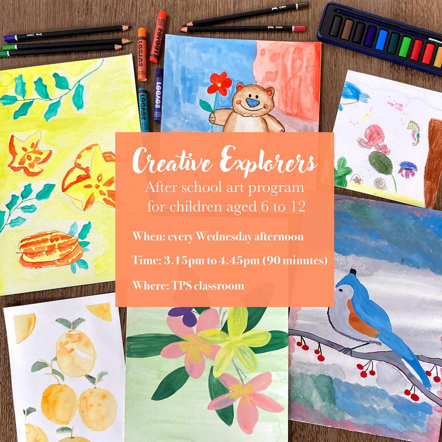 Creative Explorers - Children's After-School Art Classes Term 4, 2025