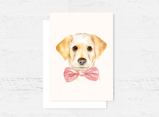 Labrador Dog Birthday Card