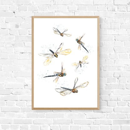 Dragonfly Dance Art Print