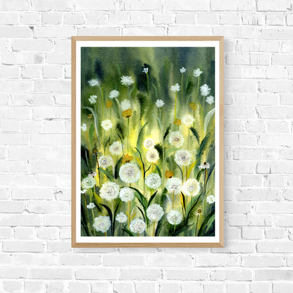 Dandelion Dreams - Limited Edition Art Print