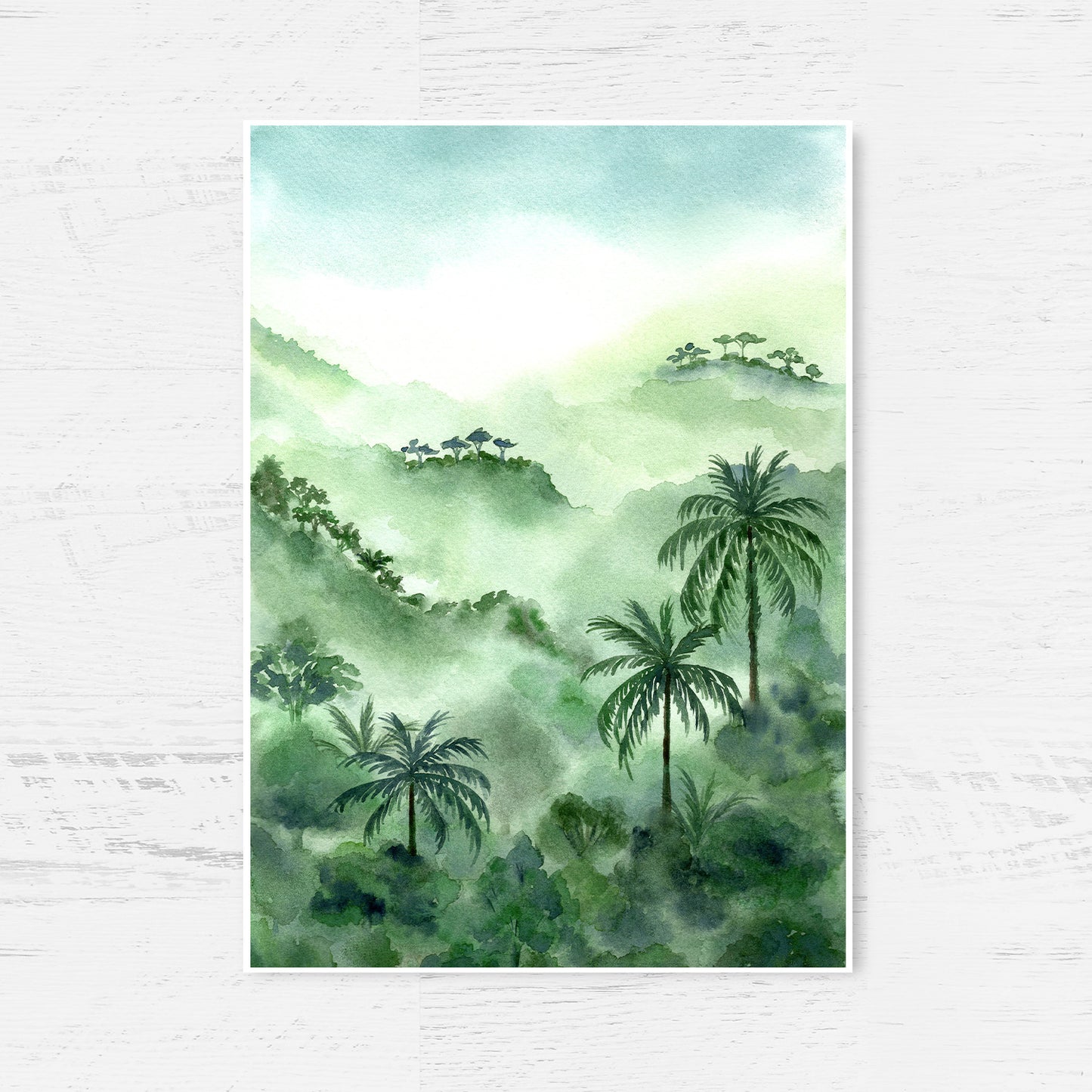 Evergreen Tropics - Limited Edition Art Print