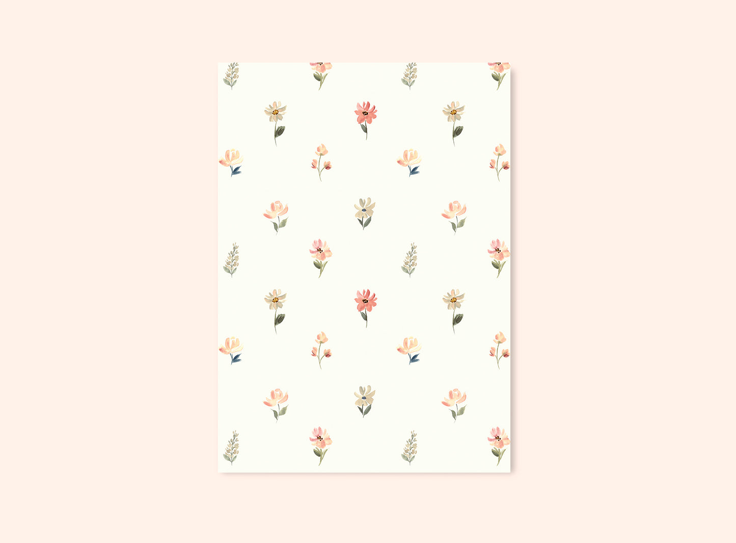 Ditsy Floral Notebook