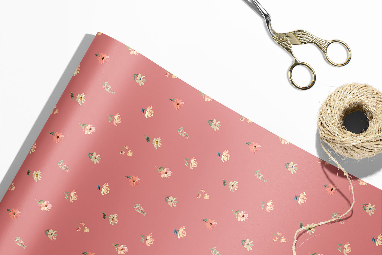 Field Flowers Wrapping Paper