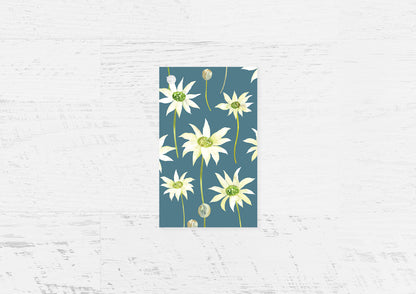 Flannel Flowers Gift Tag Wholesale (GT-FF)