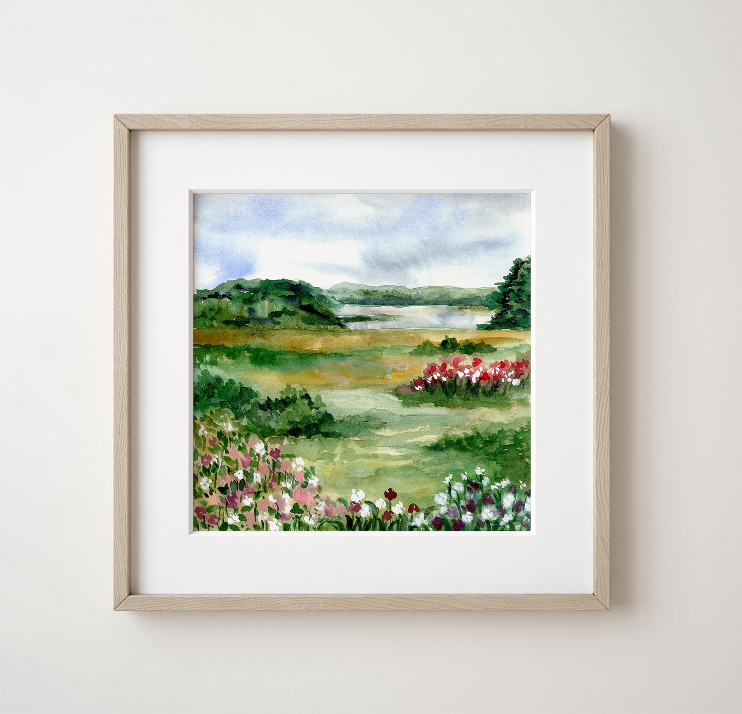 'Morning in Bloom' Original Framed Painting