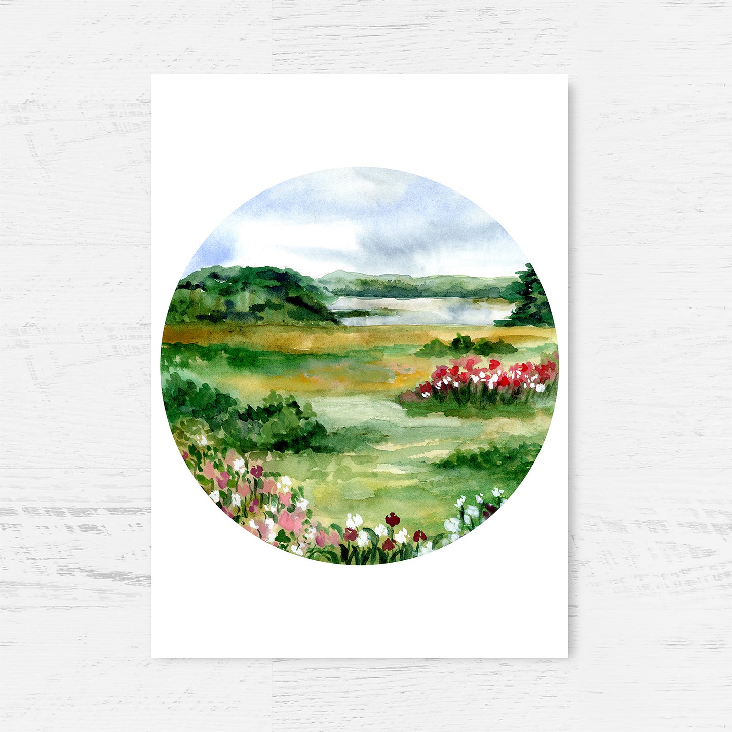 Tranquility in Bloom Art Print