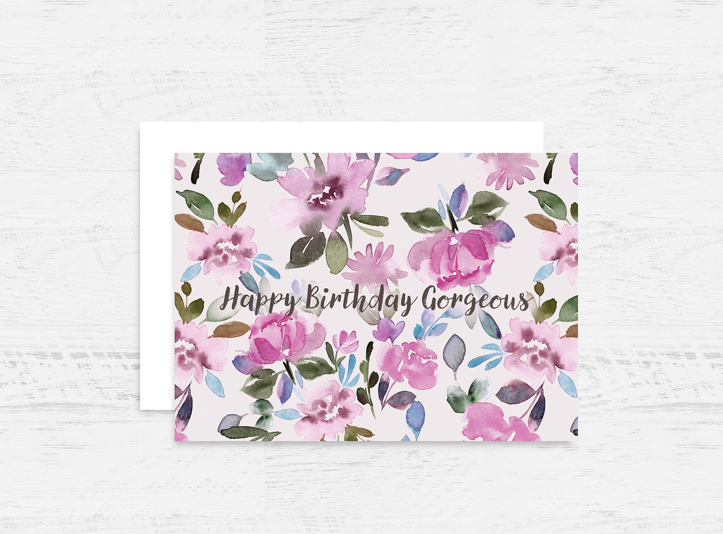 Adele Floral Birthday Card