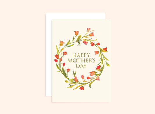 Mother Wreath Card Wholesale