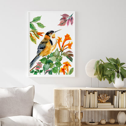 Whisper of the Honeyeater Art Print