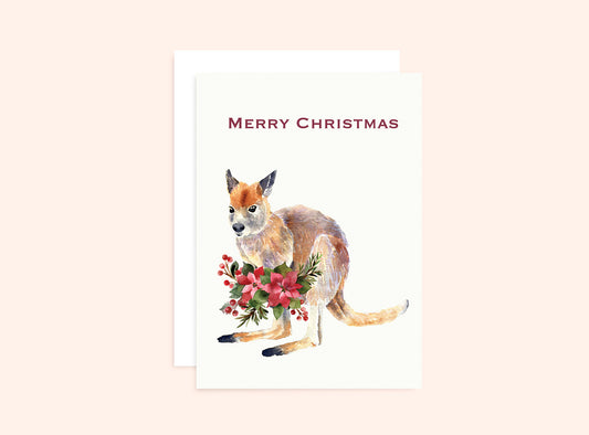 Wallaby Christmas Card Wholesale