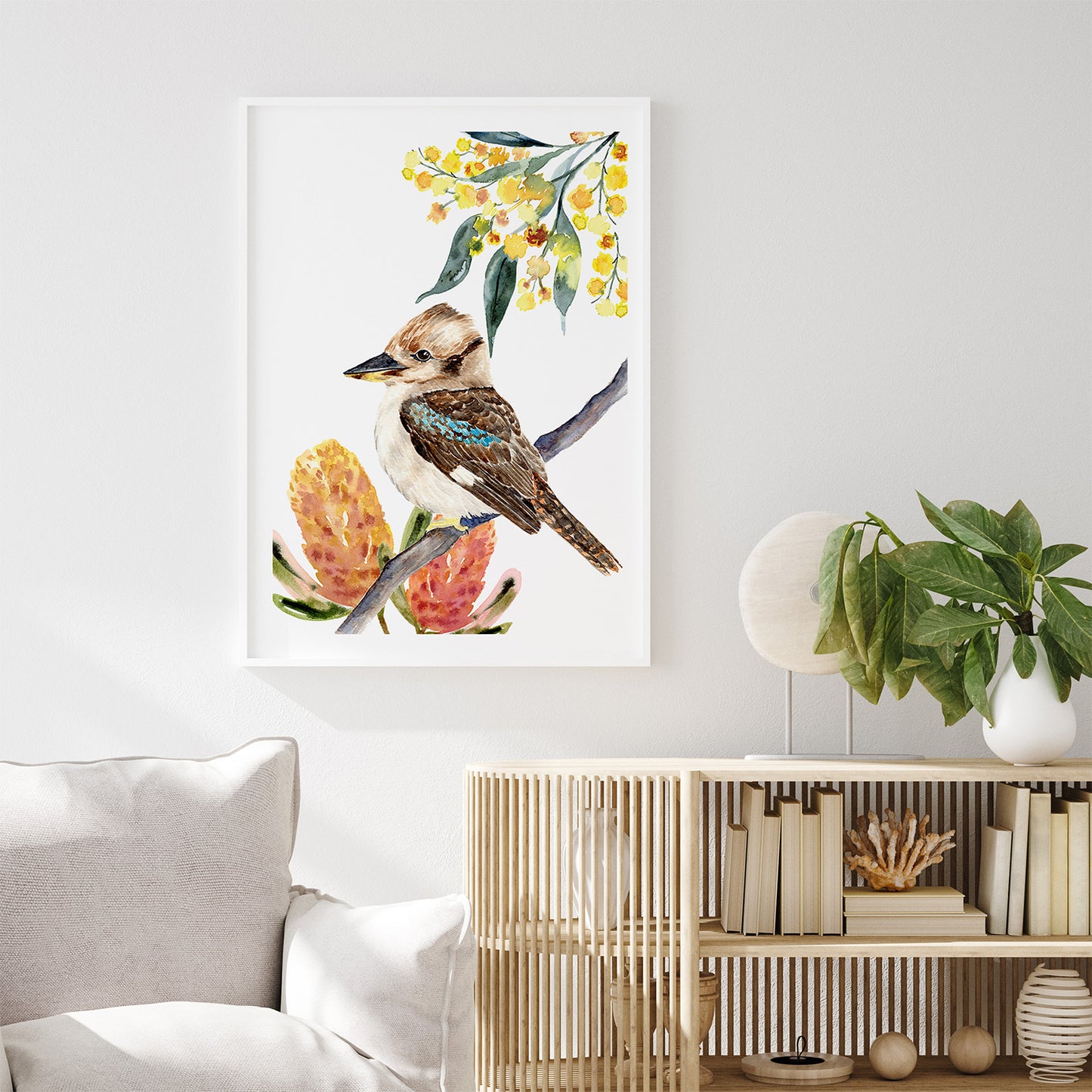 Kerry the Kookaburra Art Print