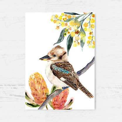 Kerry the Kookaburra Art Print