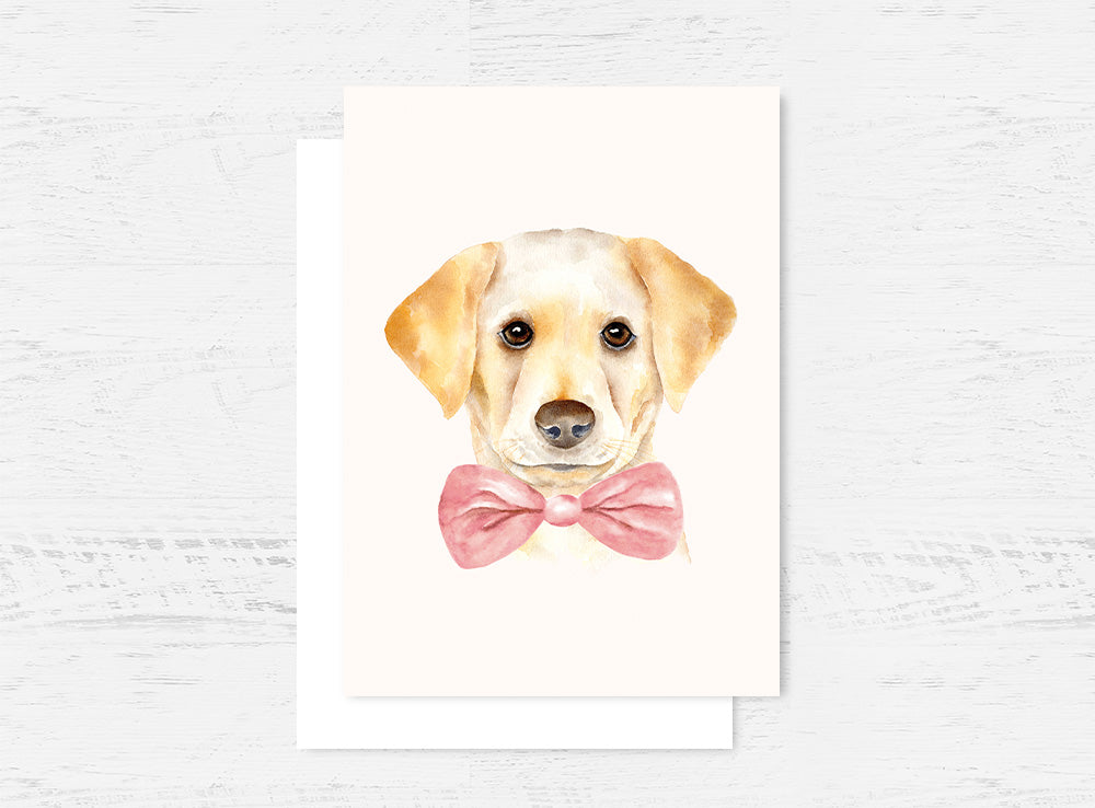 Labrador Dog Greeting Card Wholesale (GC-LBD)