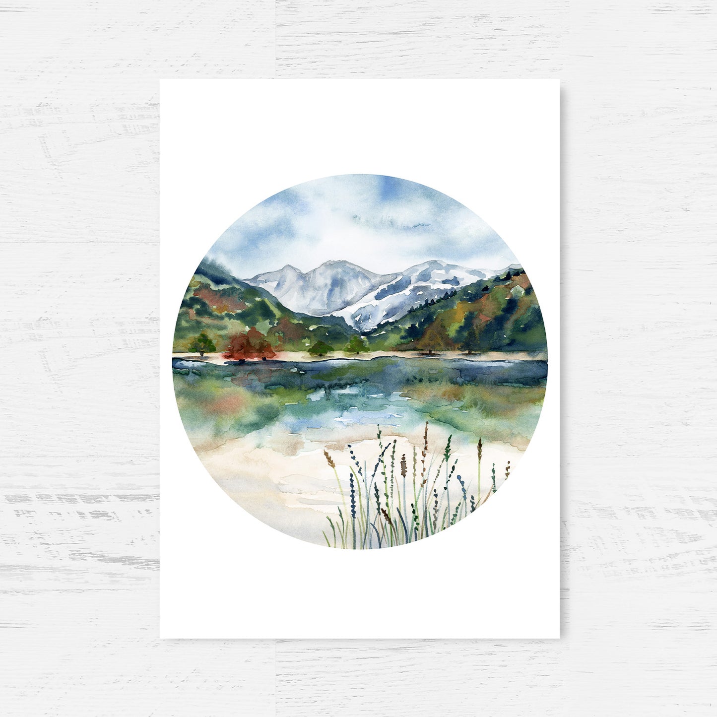 Lakeside Peaks Archival Print Wholesale (AP-LSP)