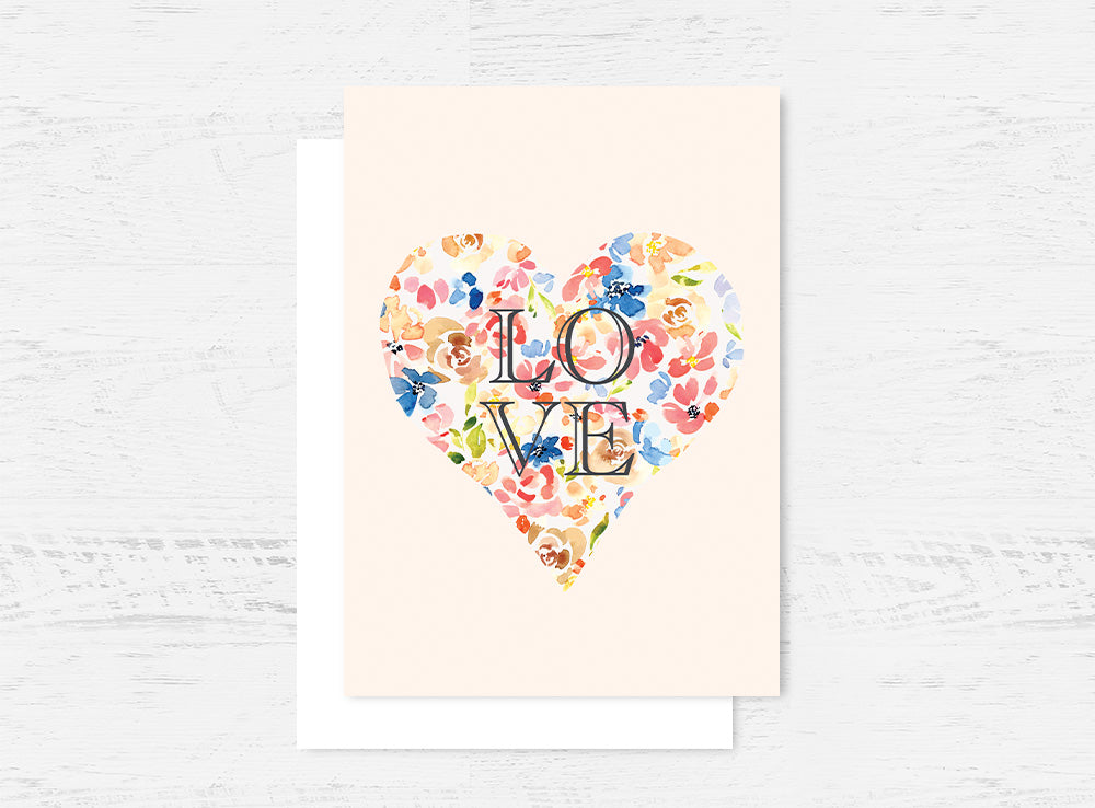 Love Heart Card Wholesale (GC-FHL)