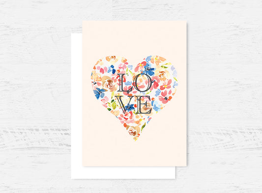 Love Heart Card Wholesale (GC-FHL)