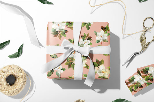 Magnificent Magnolia Wrapping Paper Wholesale