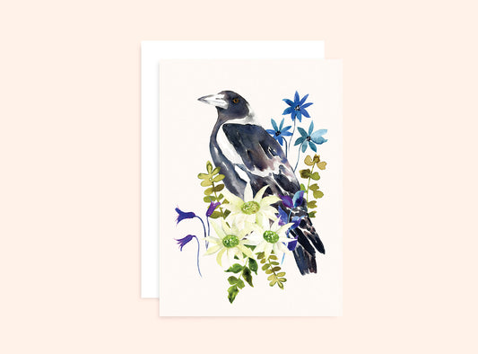 Merry Magpie Greeting Card Wholesale