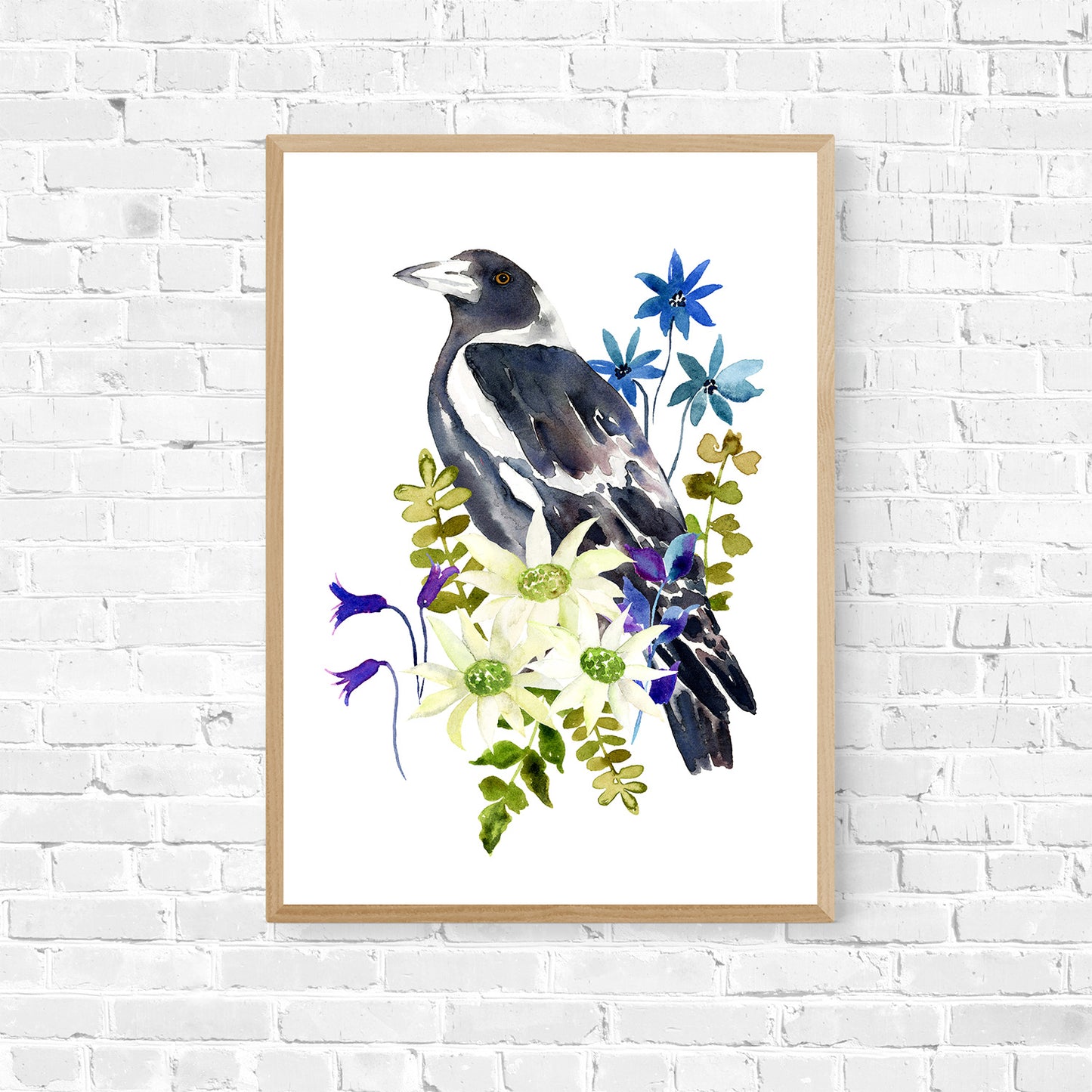 Merry Magpie - Limited Edition Art Print