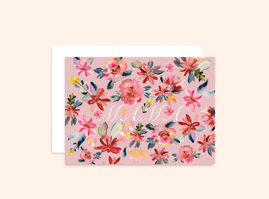 Mama Floral Card