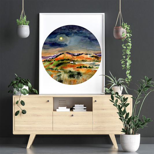 Moonlit Hills - Archival Print Wholesale (APOE-MLH)