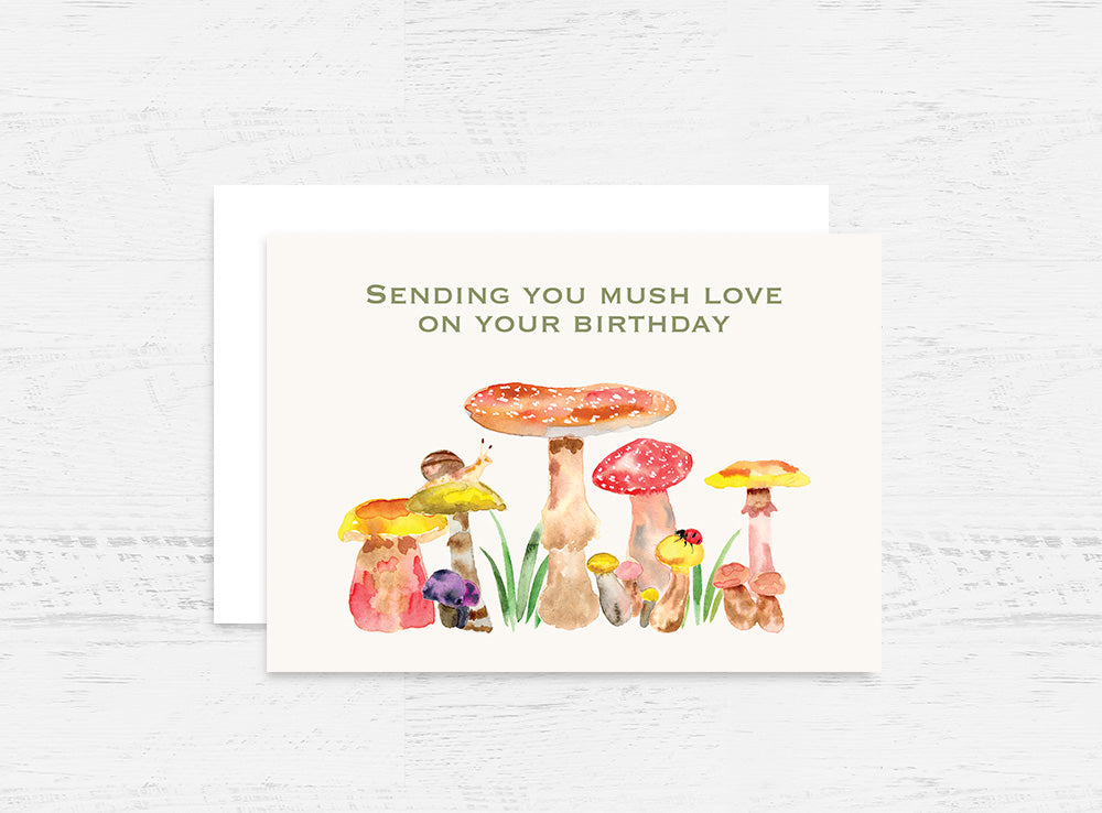 Mushroom Birthday Card Wholesale (GC-MRB)