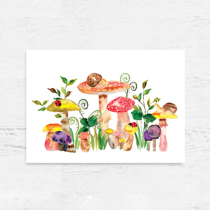 Mushroom Wonder Archival Print Wholesale (AP-MW)