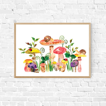 Mushroom Wonder - Limited Edition Art Print