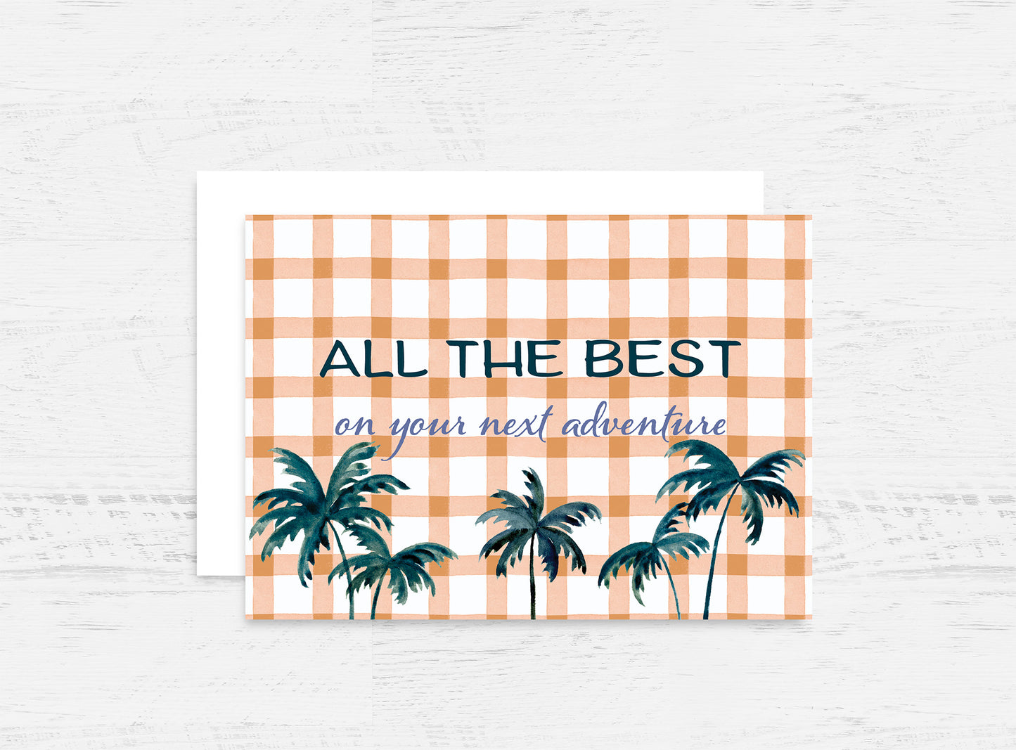 Palm Trees Farewell Card