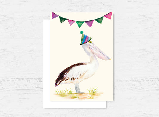 Pelican Birthday Card Wholesale (GC-PLCB)