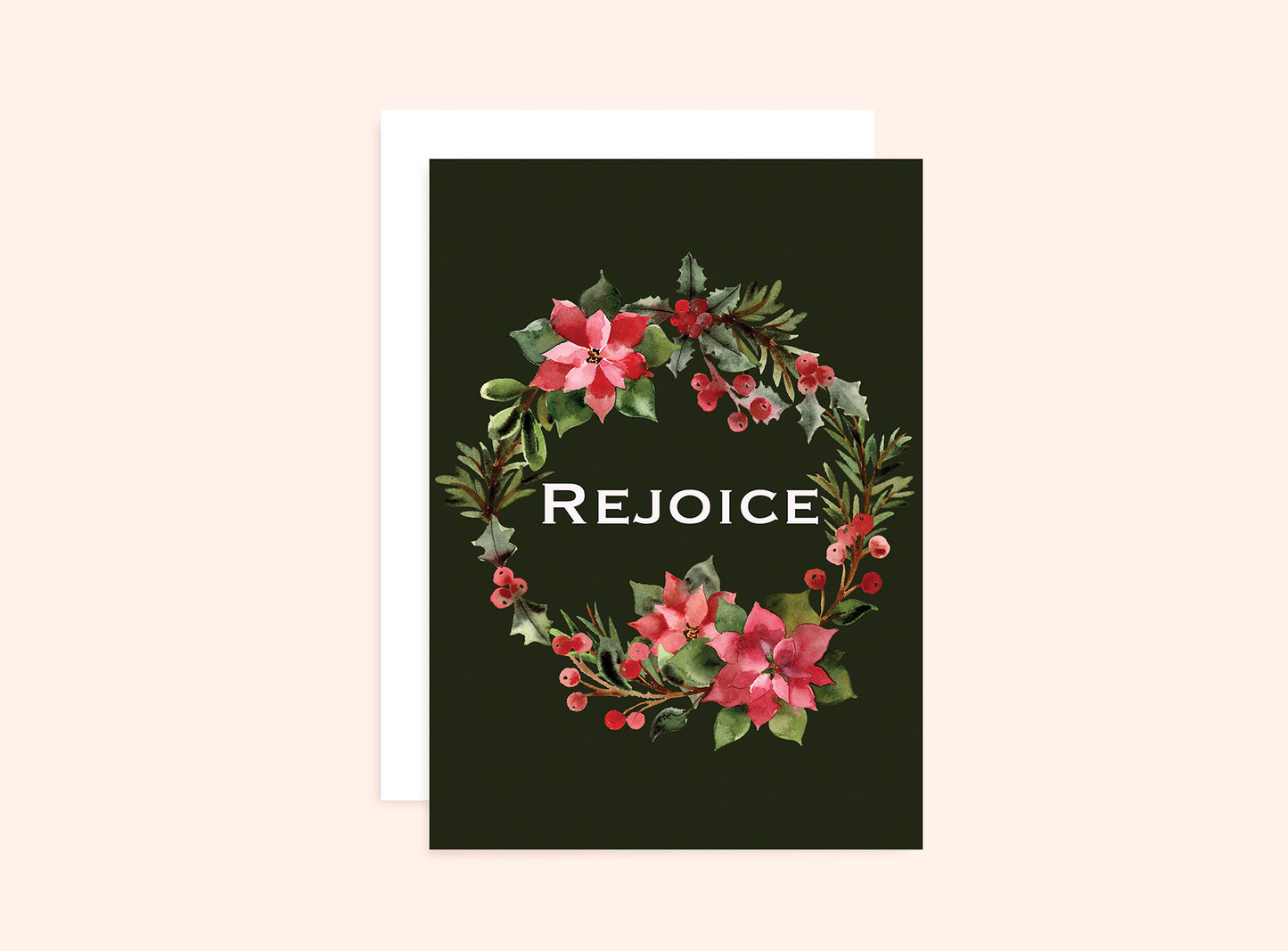 Christmas Rejoice Card