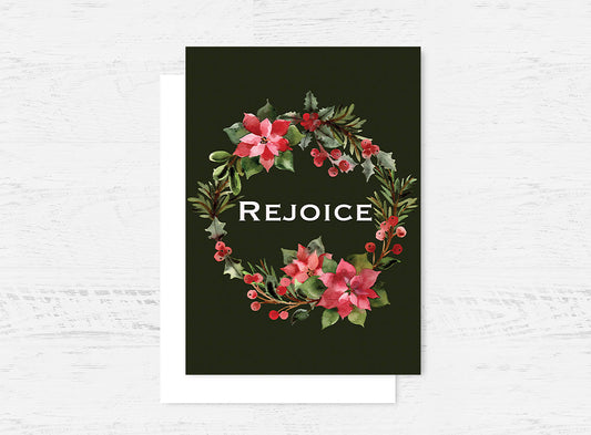 Christmas Rejoice Card