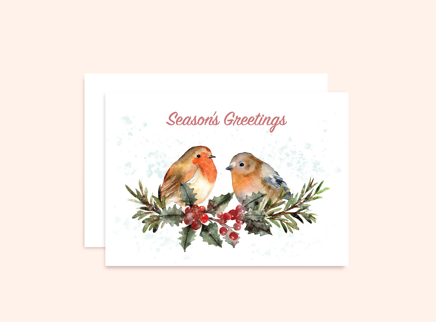 Christmas Robin Card